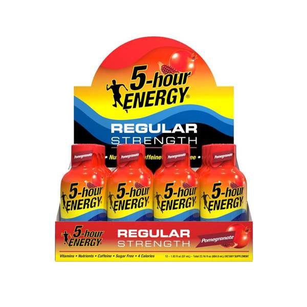 5 Hour Energy 5-Hour Energy Pomegranate Energy Shot 1.93 oz., PK216 818125